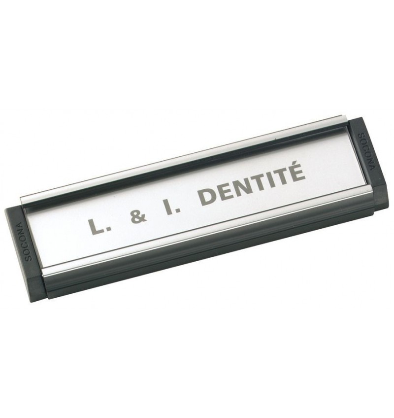 Socona Plaque D'identité (Lot de 2)
